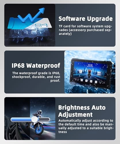 GPS Navigator for Motorcycles B0G41CLBG2 - 5 inch