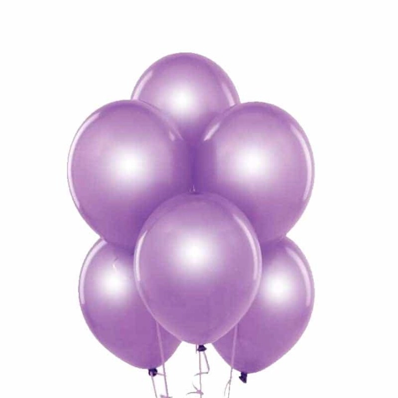 Party Time Trading LLC Latex Balloon - Lavender Pack