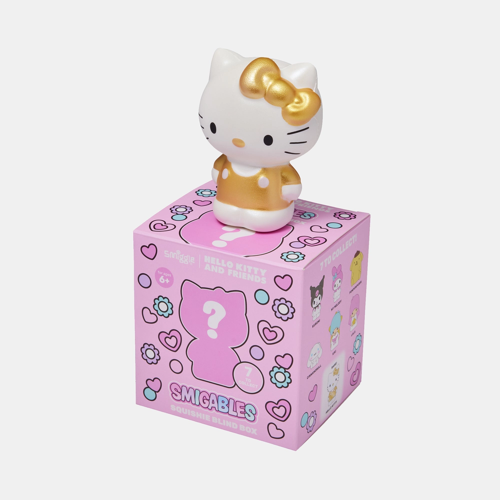 Hello Kitty & Friends Squishie Blind Box - 7 pcs