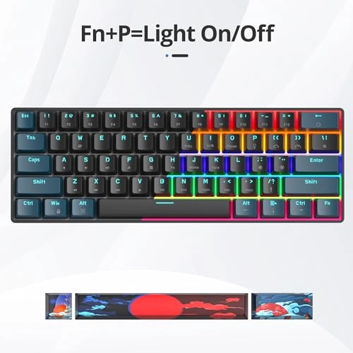 65% Mechanical Gaming Keyboard - Wired