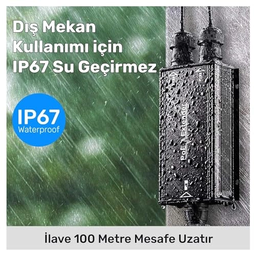 PoE Extender - 2 Output PoE Ports 30 watts per port 60 watts input 802.3bt/802.3at/802.3af 1000 Megabits Per Second