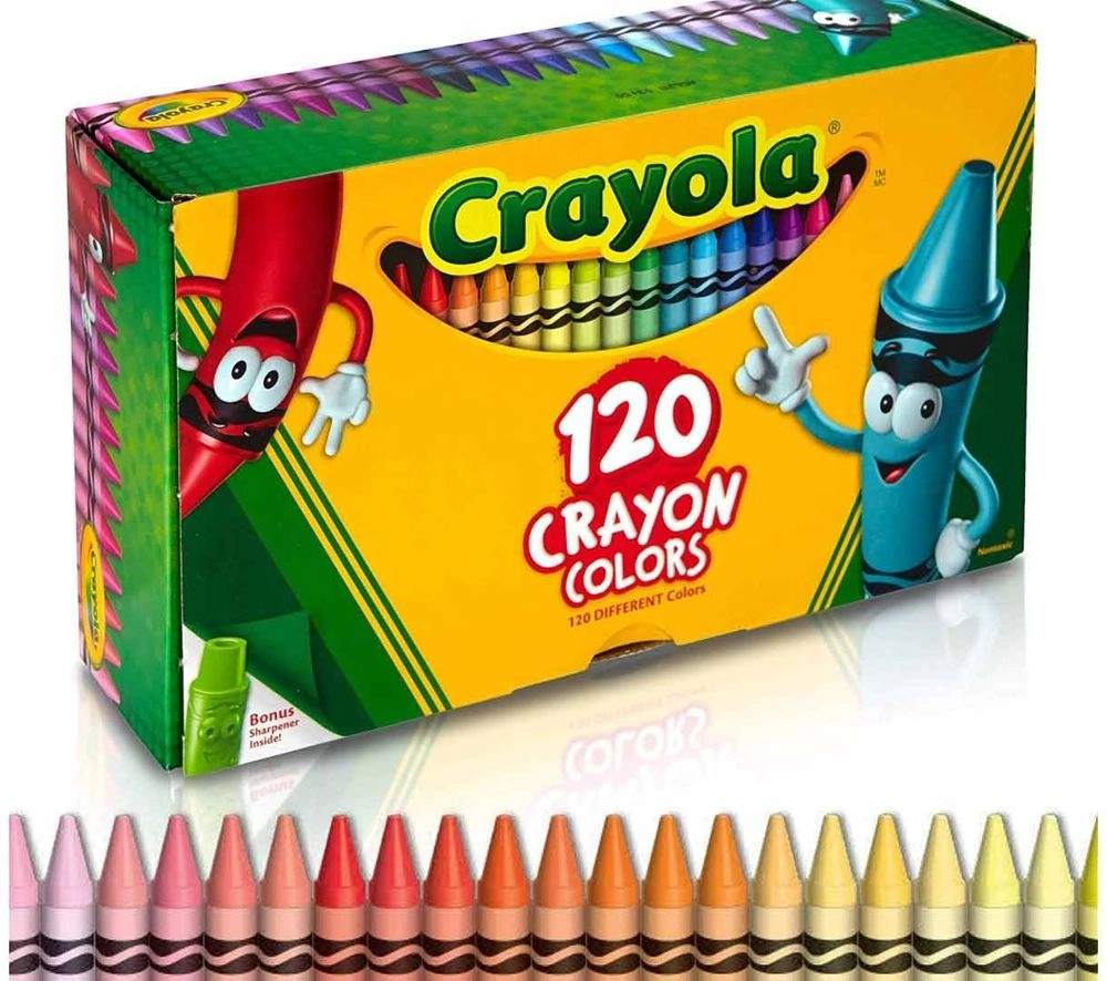 Standard Crayons - 120 Pcs
