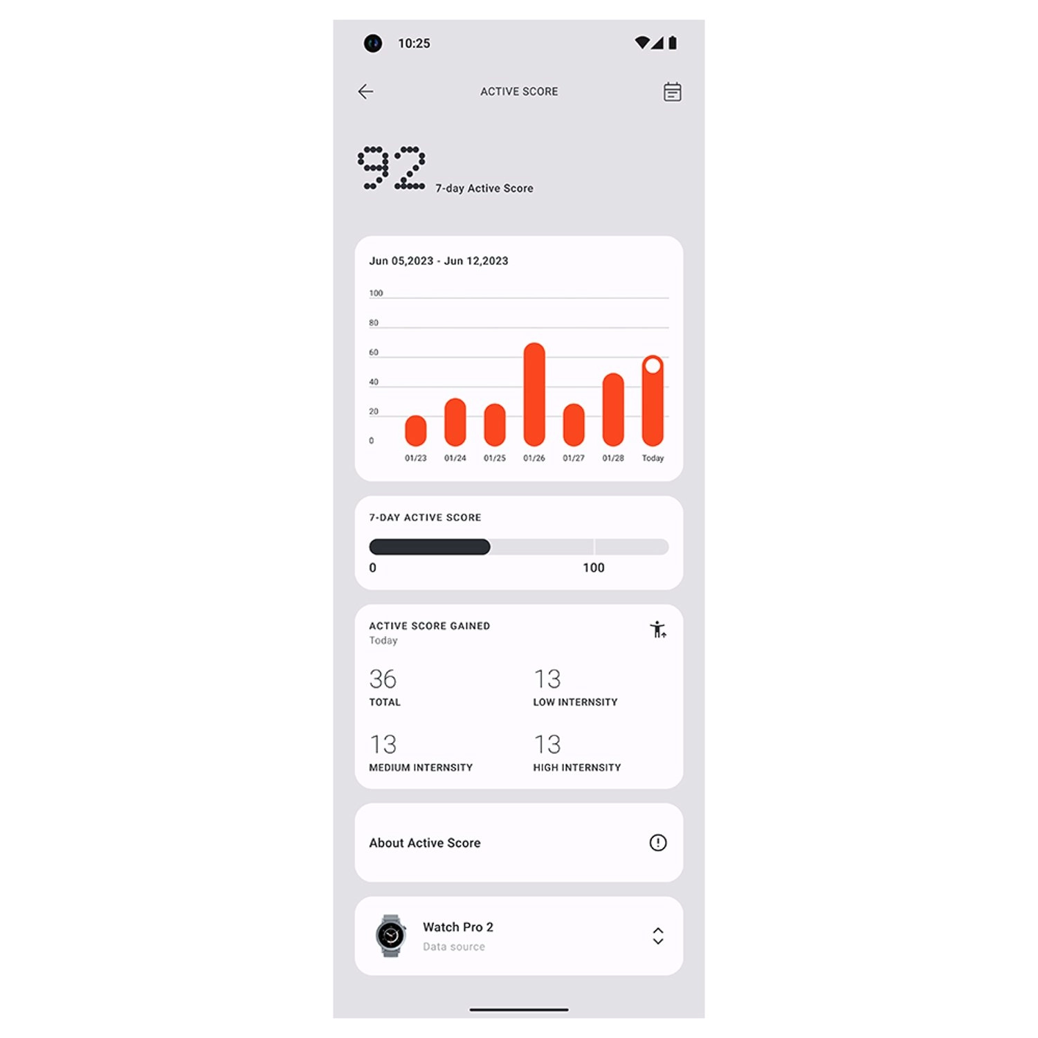 Watch Pro 2 Aluminium GPS