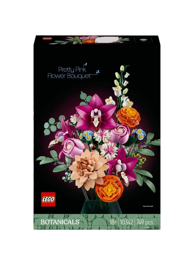 Botanicals Pretty Pink Flower Bouquet - multicolor (10342)