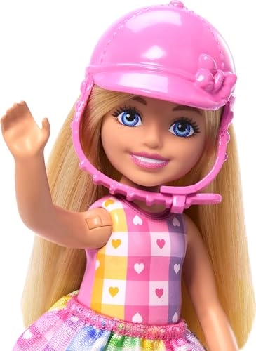 Chelsea Doll - Blonde + Pony - Pink Saddle