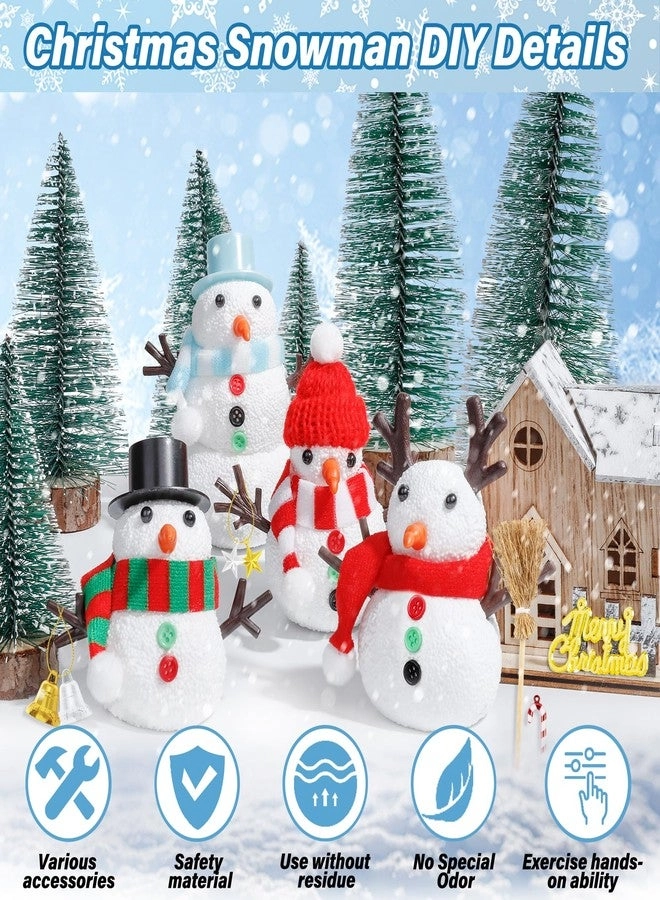 Christmas Craft Snowman Kit - 3 Pack