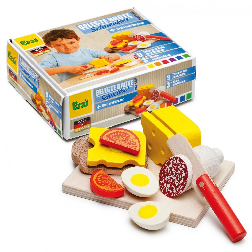 Sandwich Cutting Set - Wood (4014722282053)