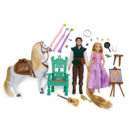 Aurora Doll Gift Set - Sleeping Beauty Play Set Prince Phillip & Maleficent Ages 3+