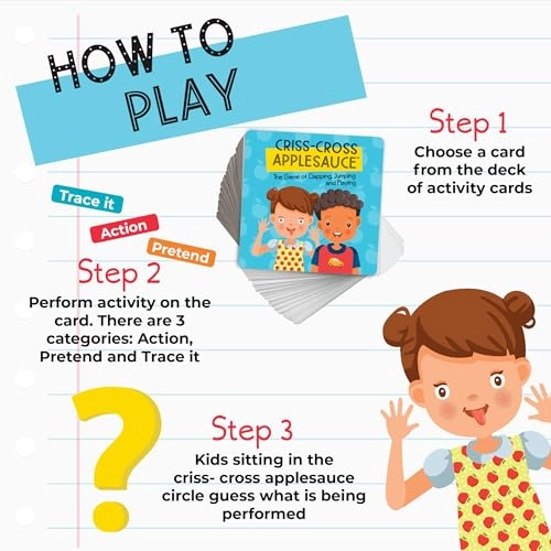 Criss-Cross Applesauce - 3+ 48 pieces