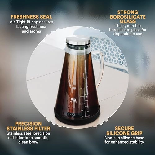 Airtight Cold Brew Iced Coffee Maker - 1.5L