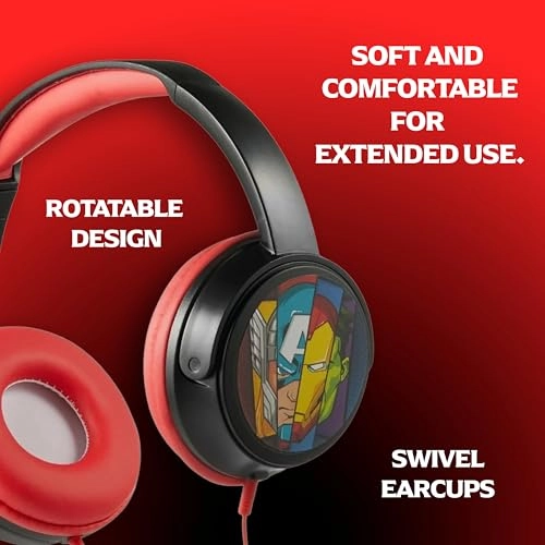 Spiderman On-Ear Headphones Wired Headphone