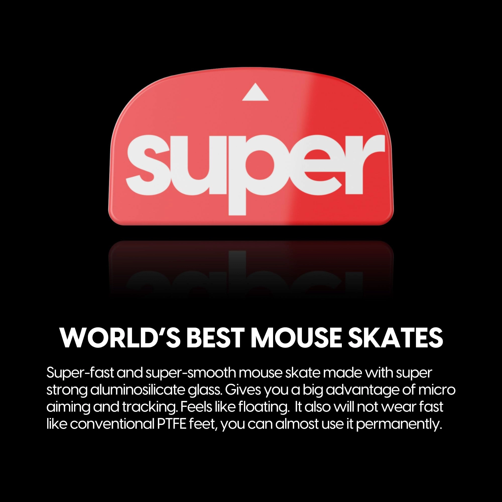 Superglide Glass Gaming Mouse Pad