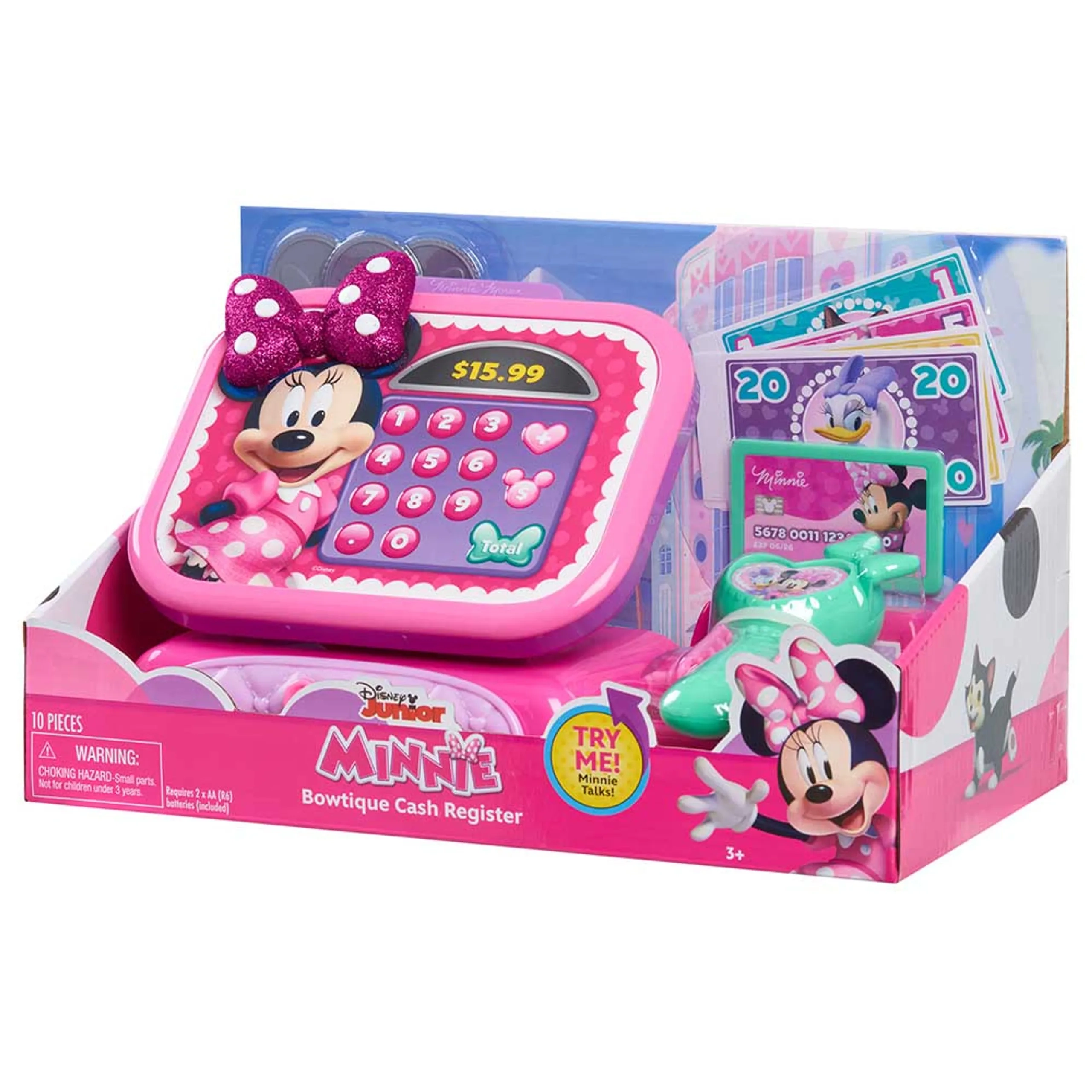 Minnie Mouse Bowtique Cash Register - 3 years+