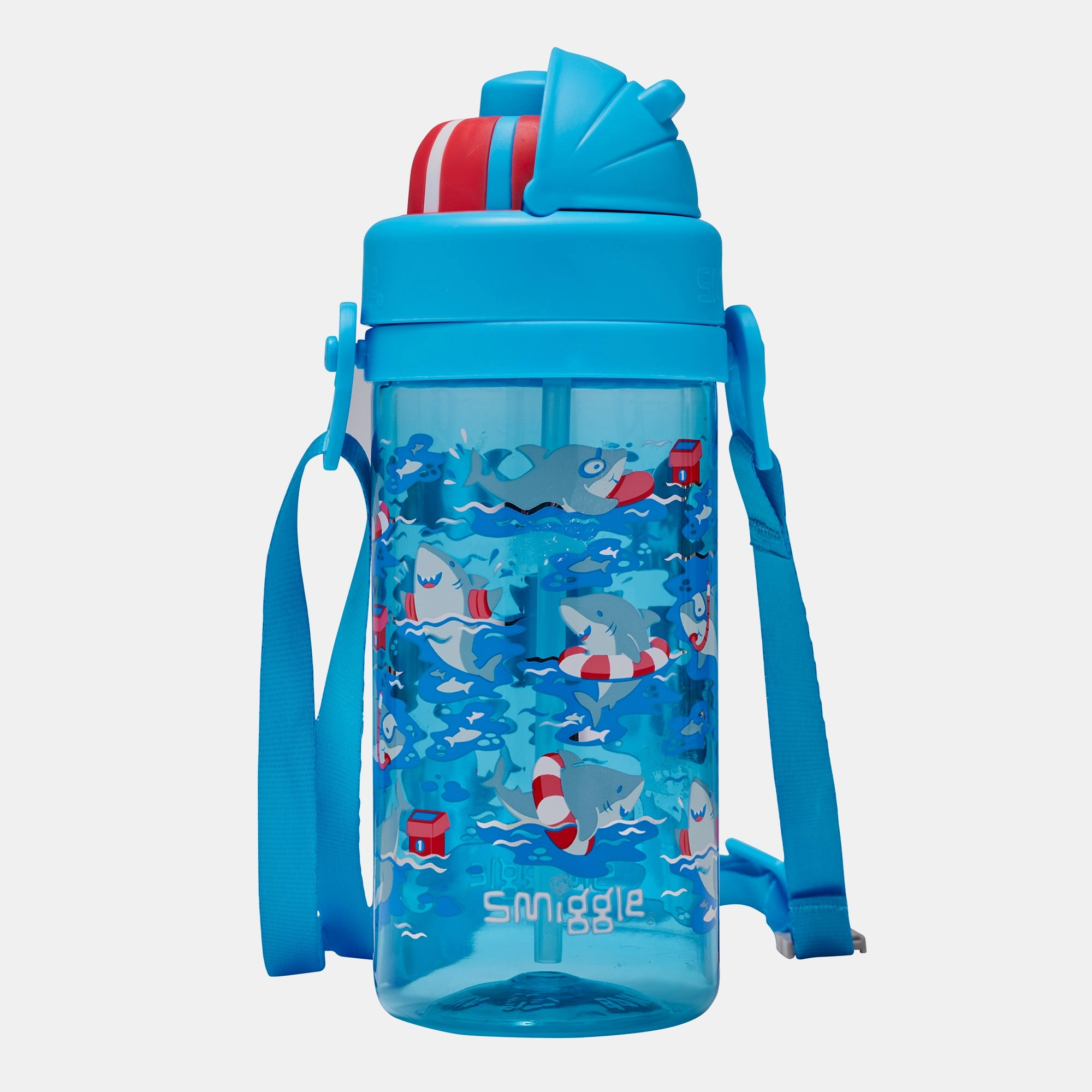 Over And Under Water Bottle - Flip Top Soft-Touch Spout Tritan 400 ml
