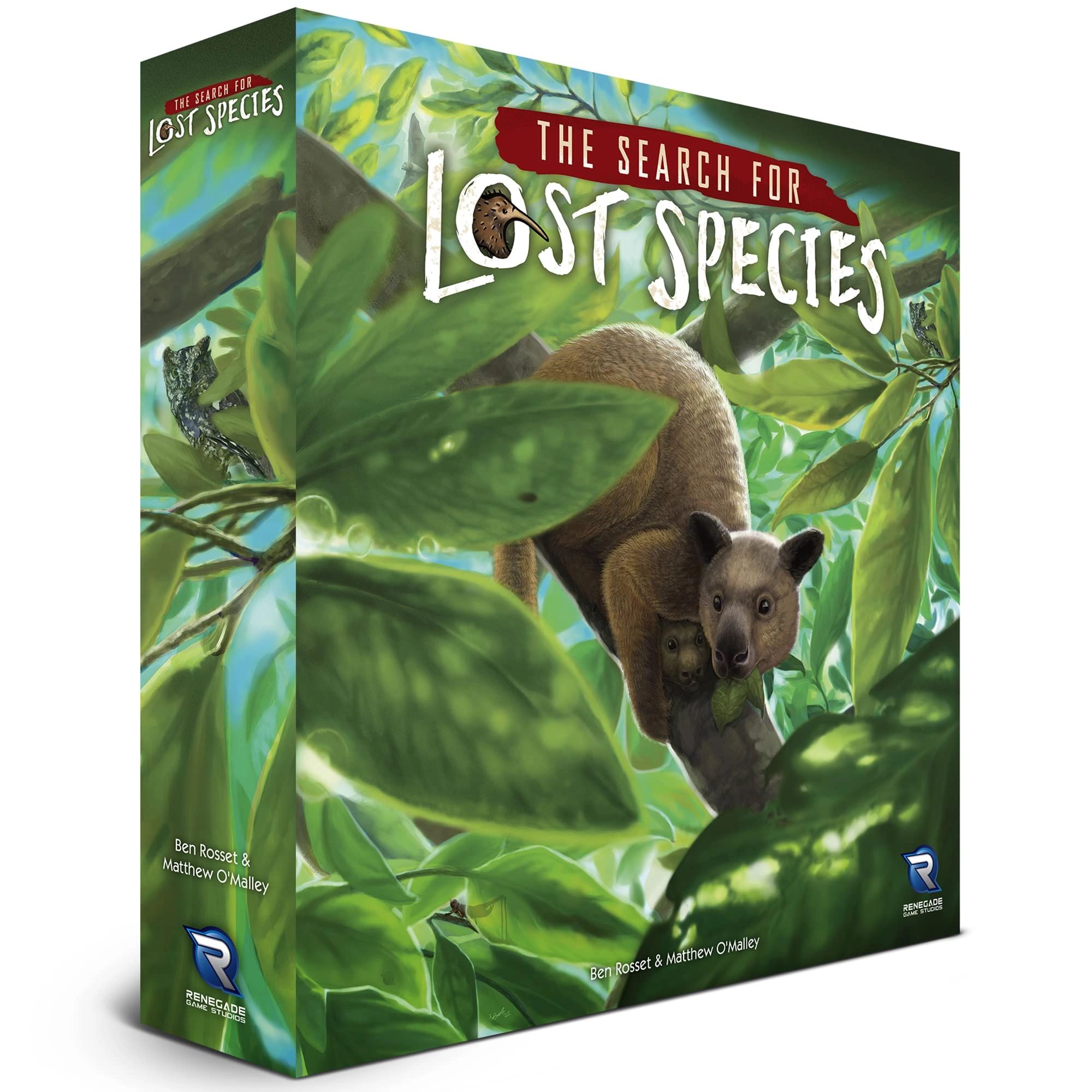 Renegade Game Studios The Search for Lost Species - Deduction, Strategy, Logic Puzzle