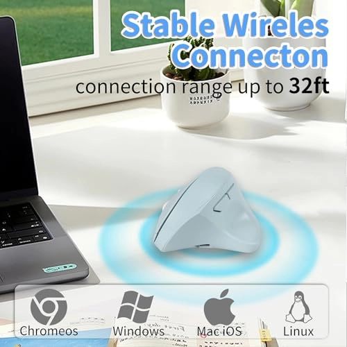 Ergonomic Vertical Mouse - Bluetooth