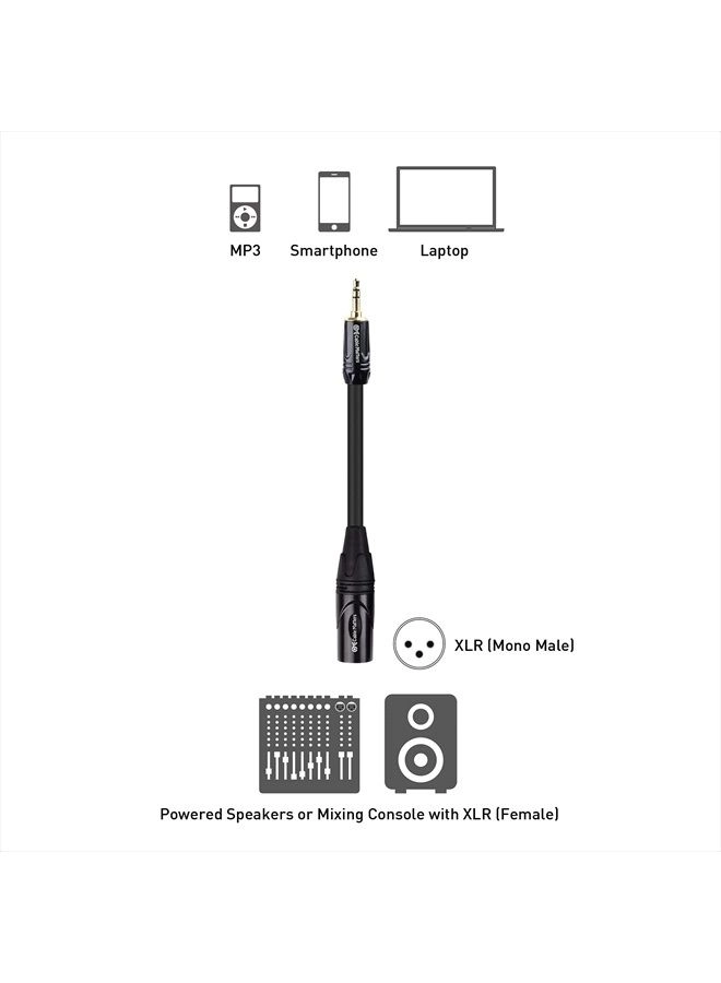 3.5mm to XLR Cable - 6 ft