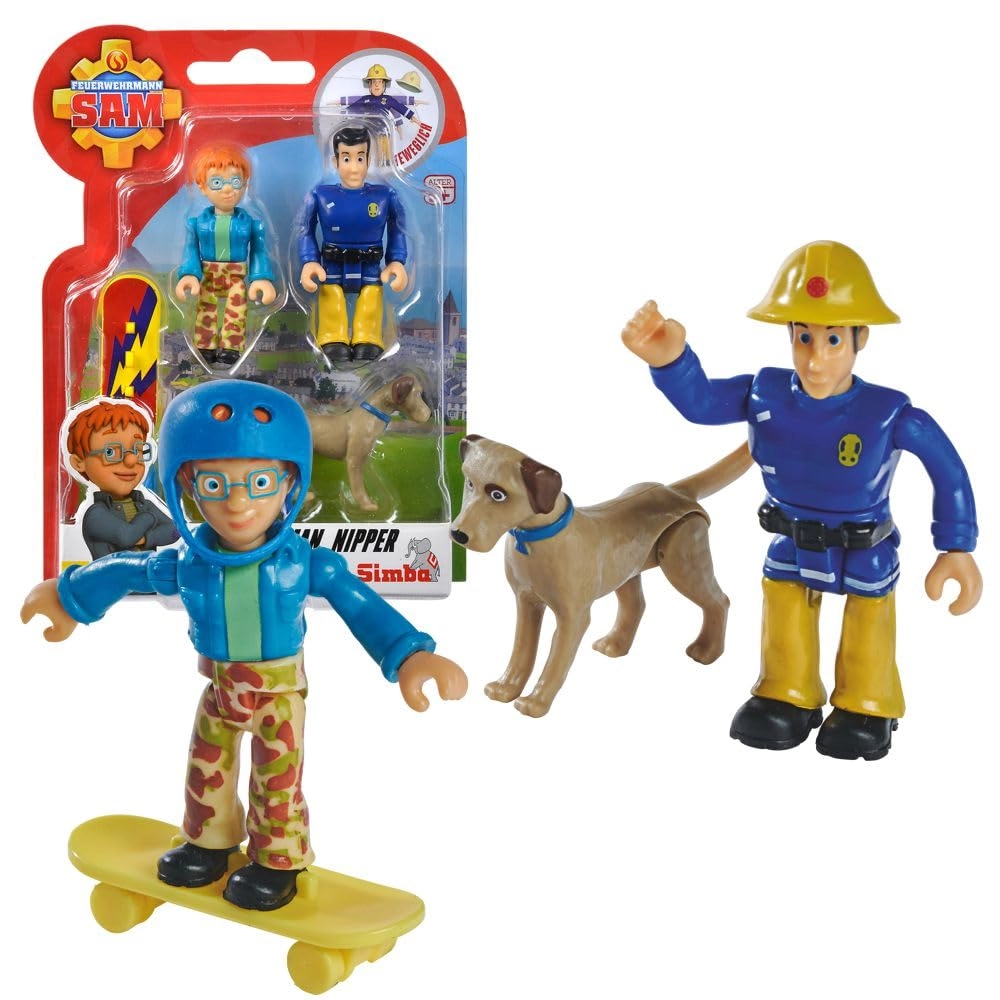 Simba Toys Elvis + Norman + Nipper - Fireman Sam