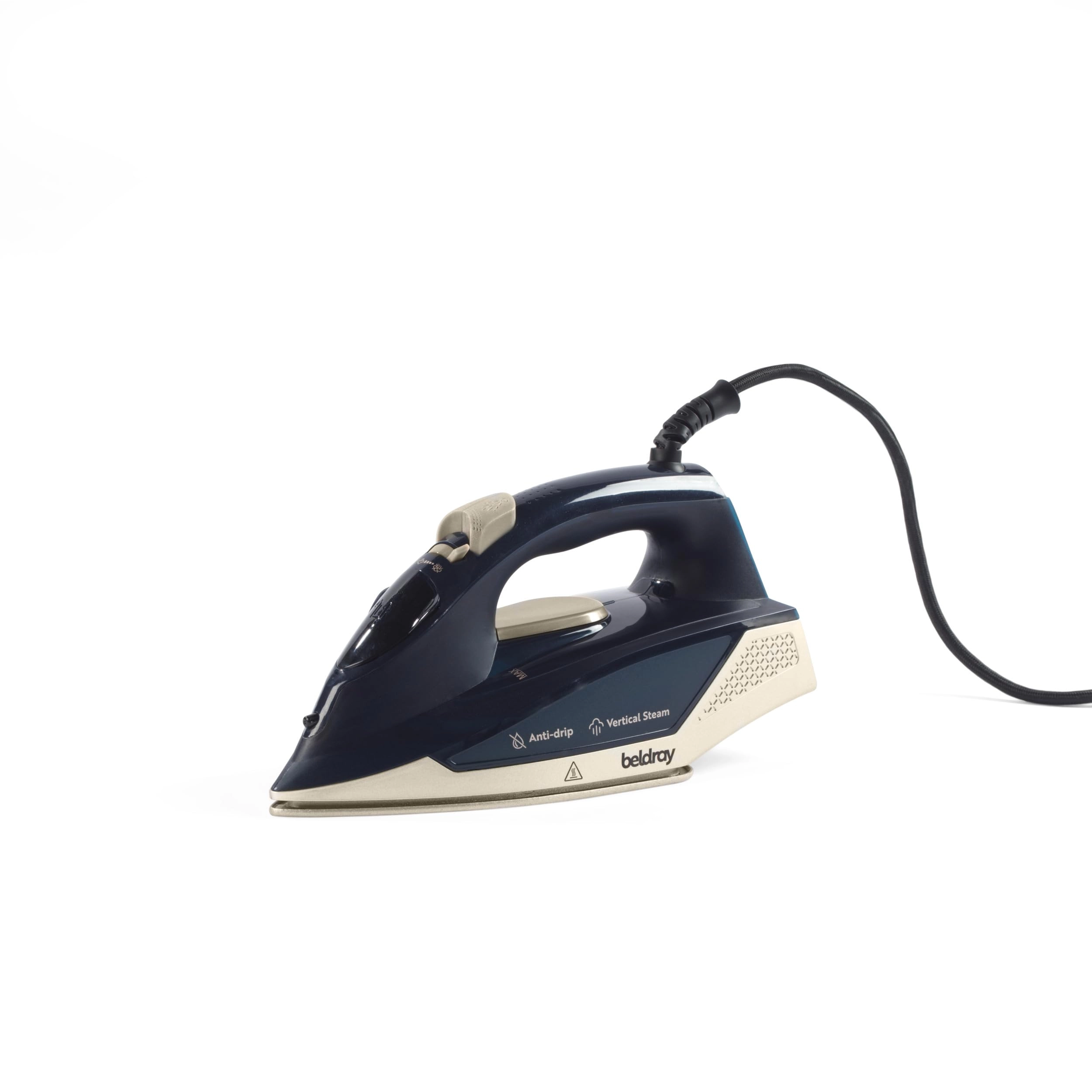Beldray 2200W Steam Iron - Ceramic Soleplate 60g/min Steam Shot 230ml