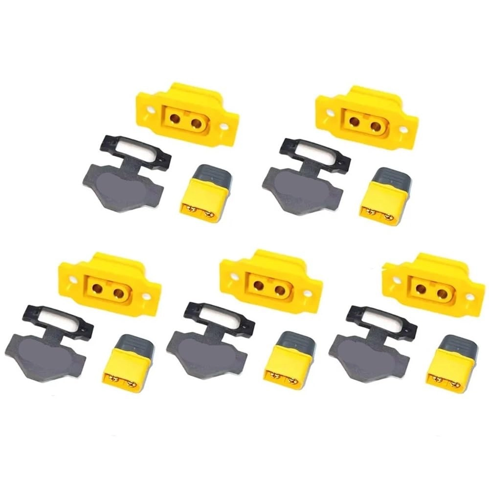 XsidY1010 Model Airplane 30A Male Female Connector - 5PCS XT60BE-F XT60H