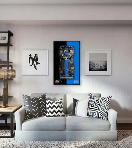 Lego Technic Display Wall Plate - 50x30cm Wall Plate Only