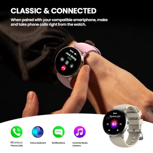 Fitness Tracker - 1.2 Inch Double Straps BT Calling