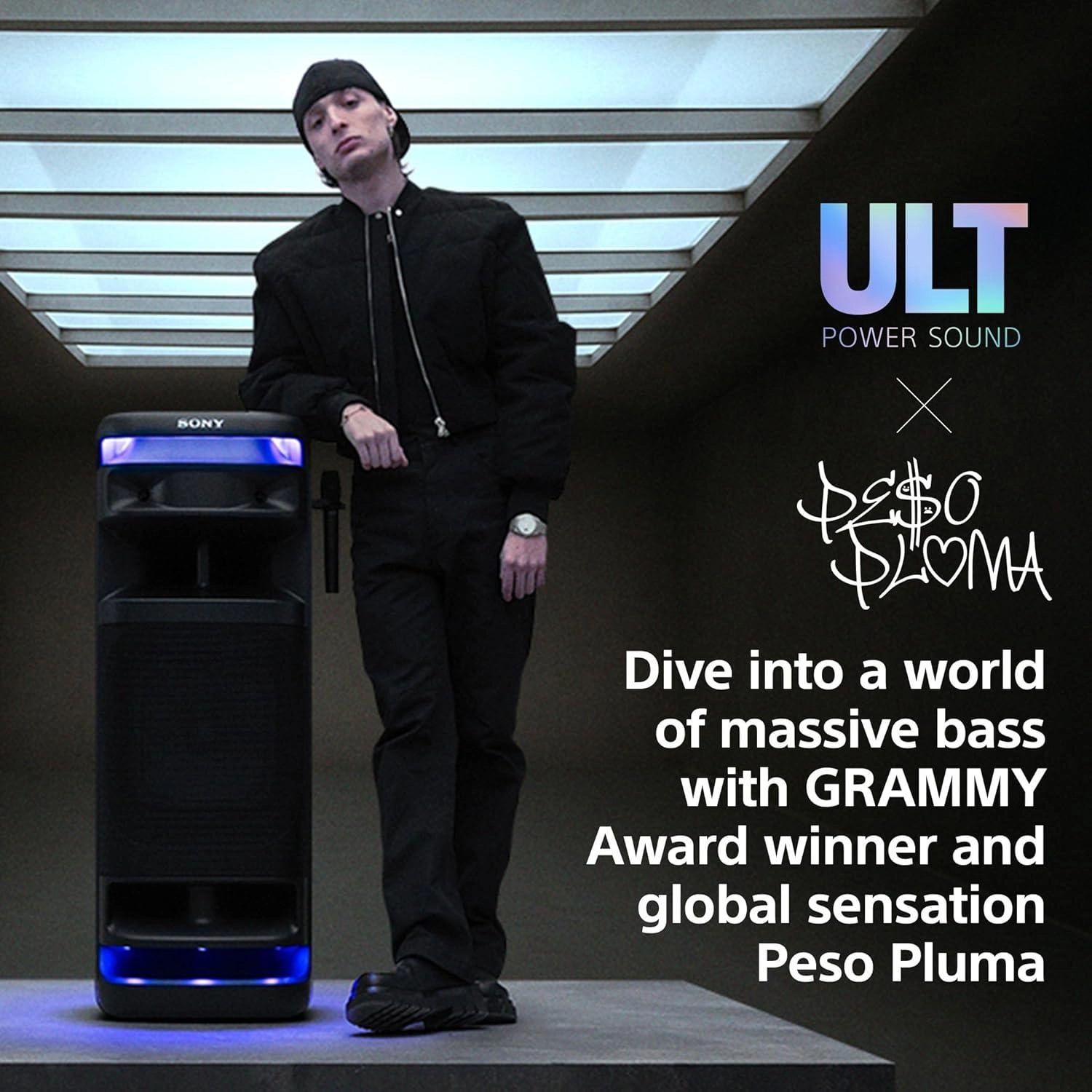 SRSULT1000 - Black + LSPX-S3 - Beige