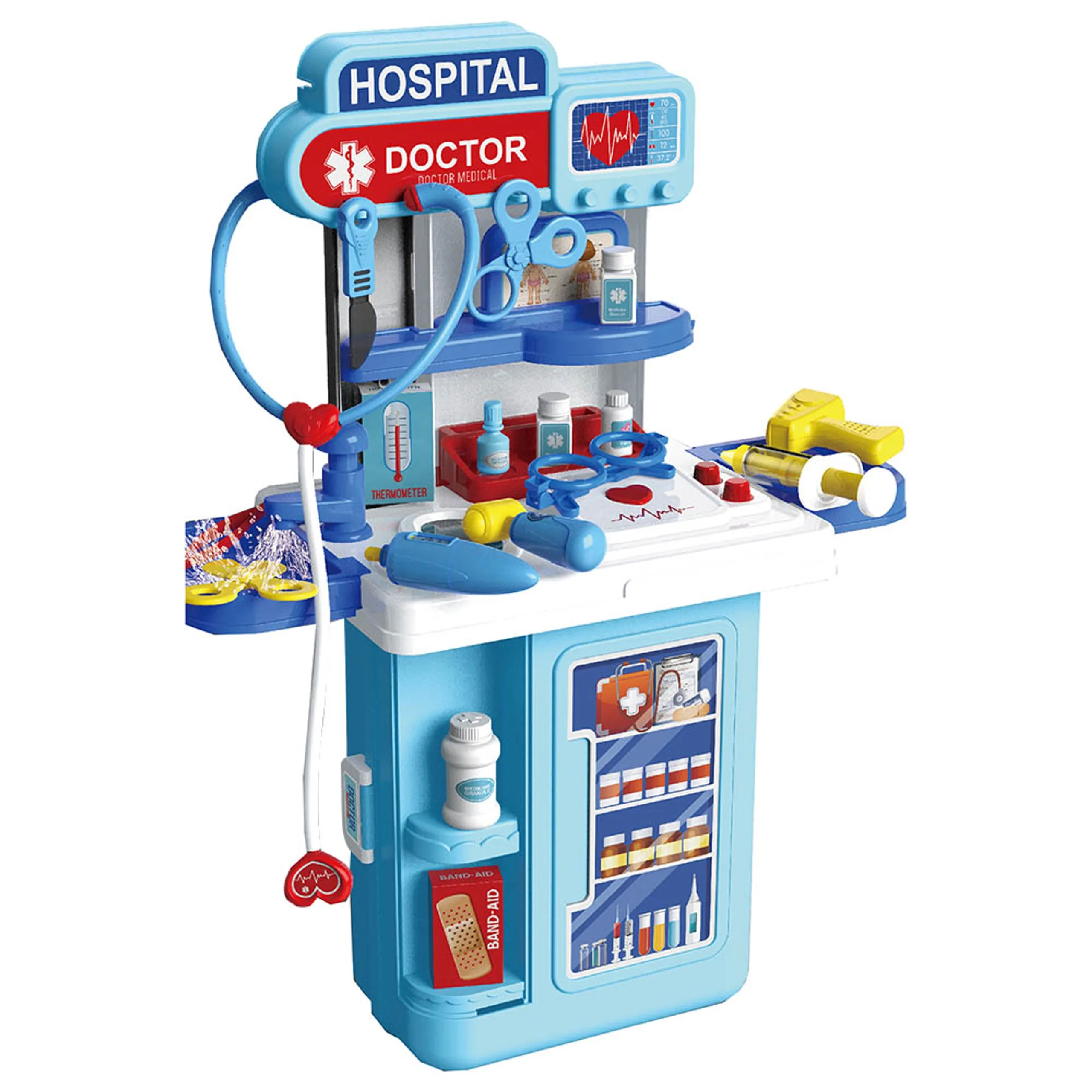 Jawda 4-in-1 Doctor Set Trolley Case (BTG-BTG024641)