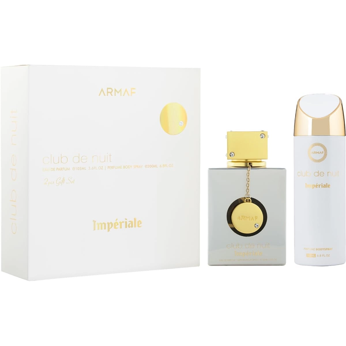 ARMAF Club de Nuit White Imperiale - Eau de Parfum 105ml 200ml Gift Set