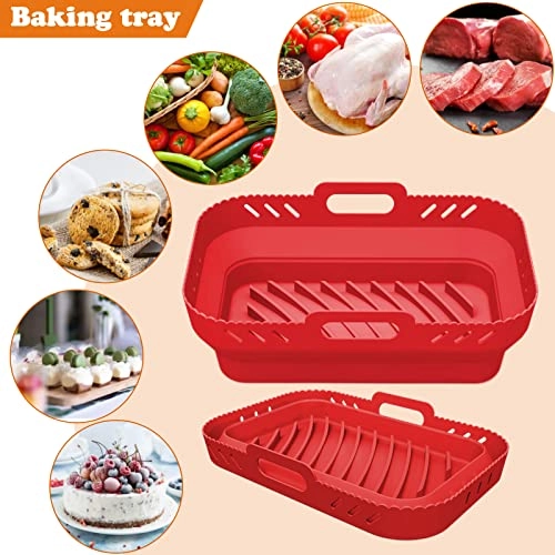 Silicone Air Fryer Tray - 2 piece(s)