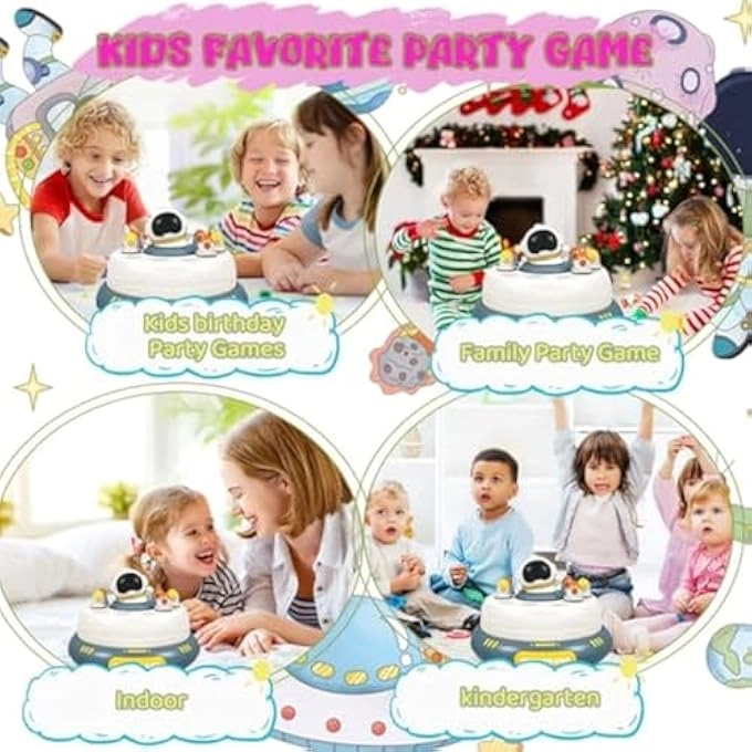 Pop Up Rocket Board Game - 4-10 Year Old