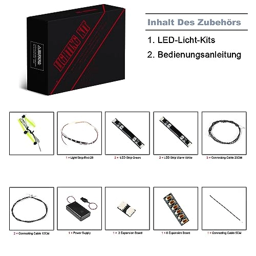 LED Light Set for Lego 42156 - Technic Peugeot 9X8 USB