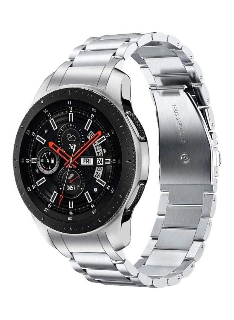 Akzun Trading Classic Stainless Steel Smartwatch Strap Band
