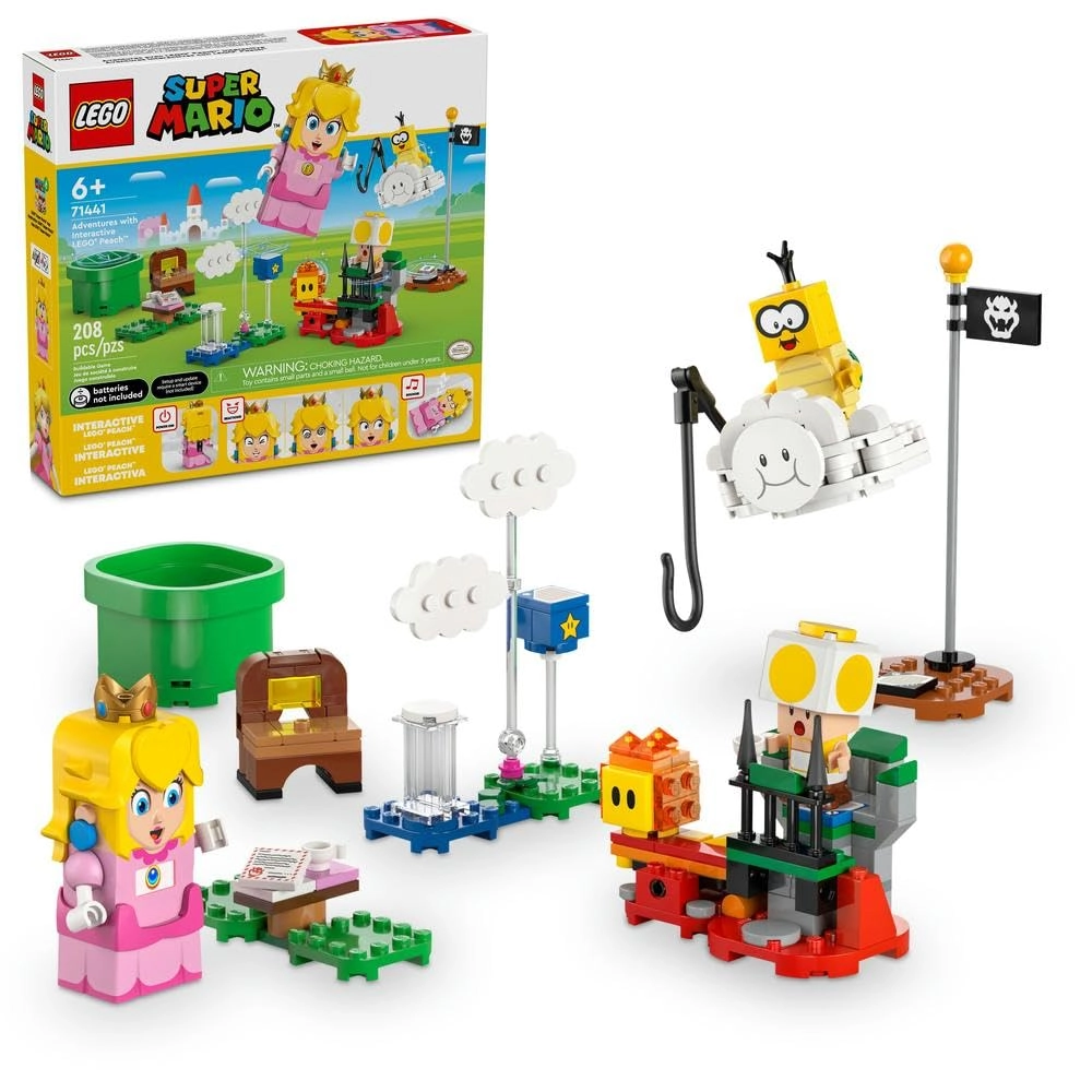 LEGO Super Mario Adventures (71441) - Interactive Peach Yellow Toad