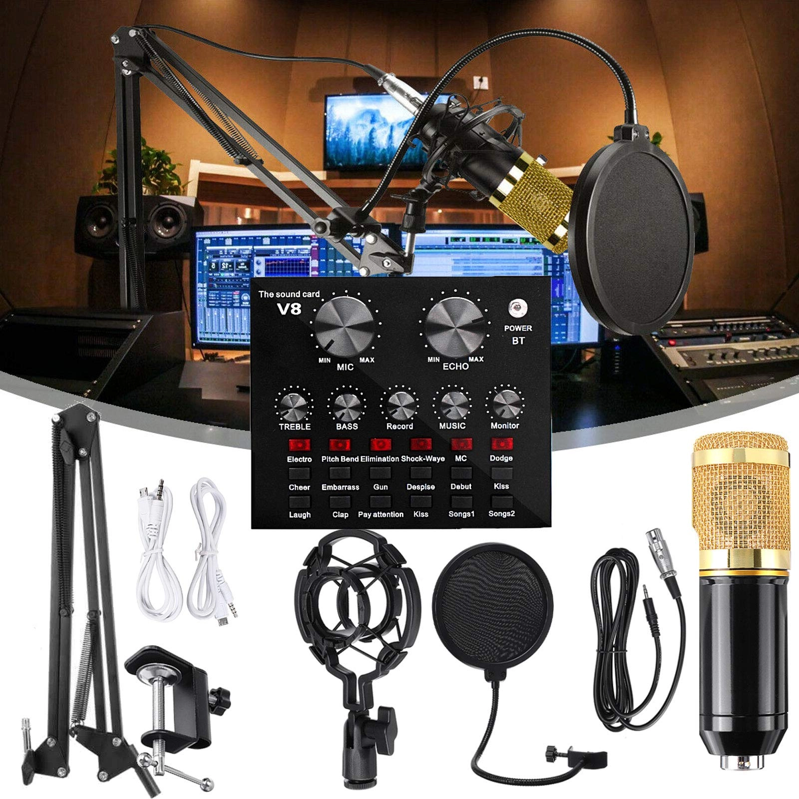BM-800 Wired Microphone Kit