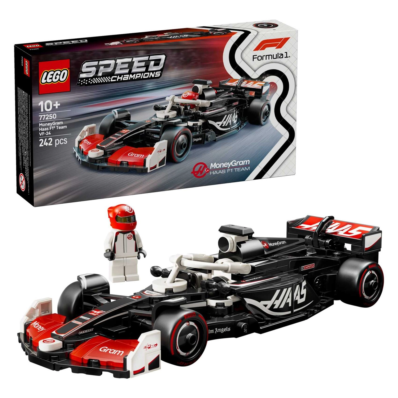 COLOR LAND CHILDRENS TOYS CENTER LLC Speed Champions MoneyGram Haas VF-24