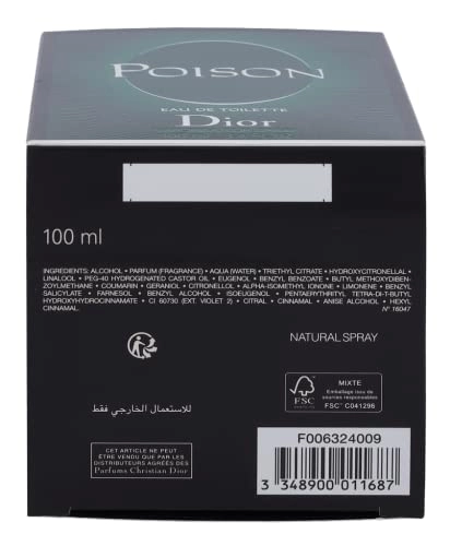 Poison Eau de Toilette 100ml