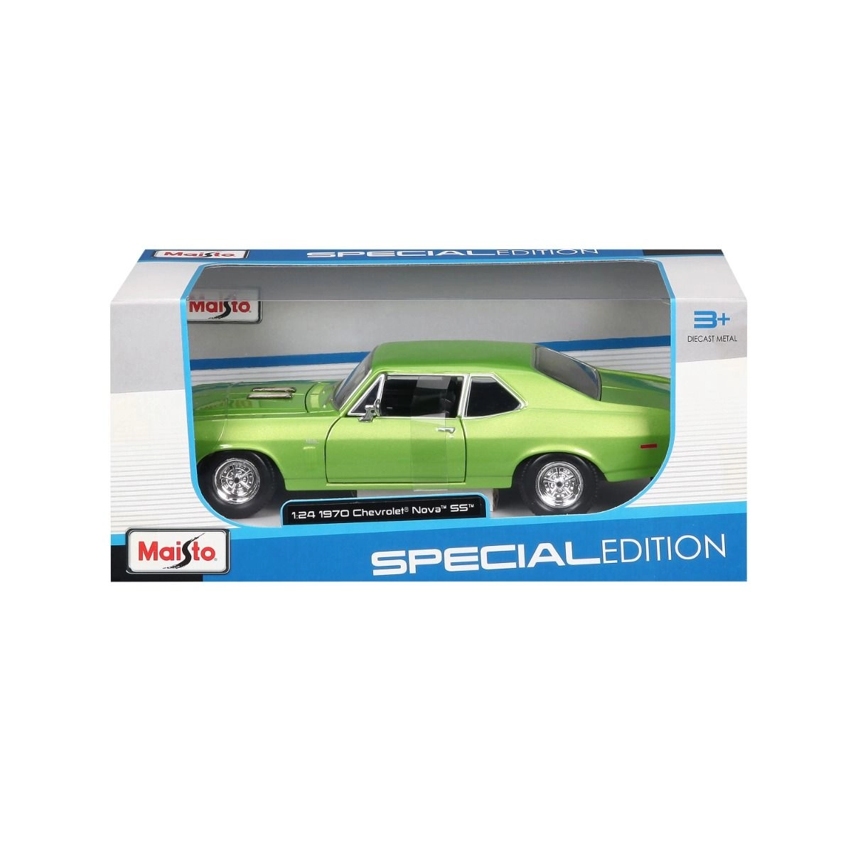 1970 Chevrolet Nova Ss - 1:24 Die-cast