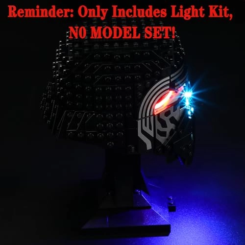 LED Light Kit for LEGO Kylo Ren's Helmet 75415
