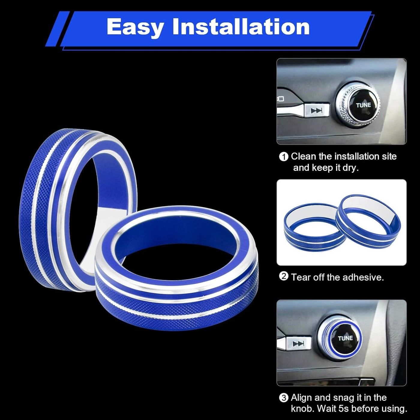 Volume Knob Covers - Ford Explorer 2020-2025