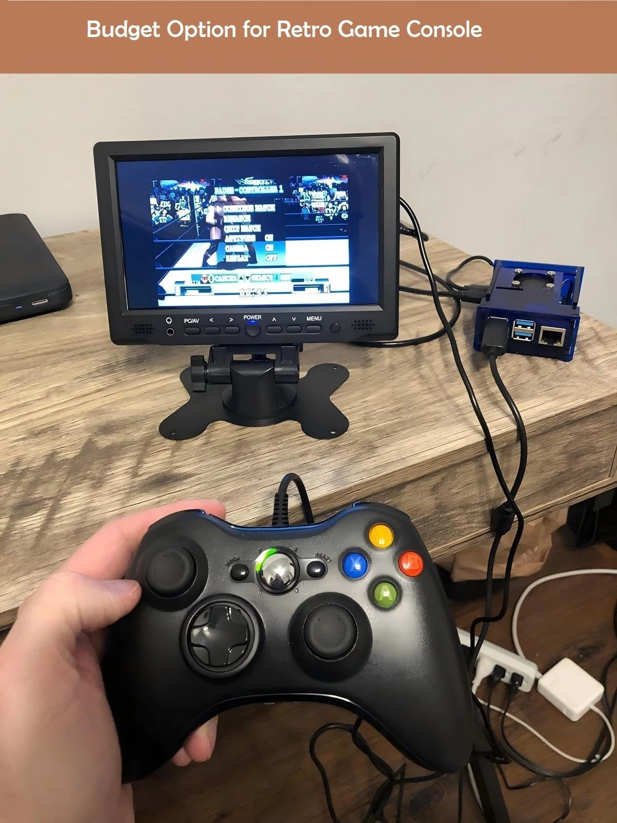 HDMI VGA AV RCA Monitor - 1080P 7 inch