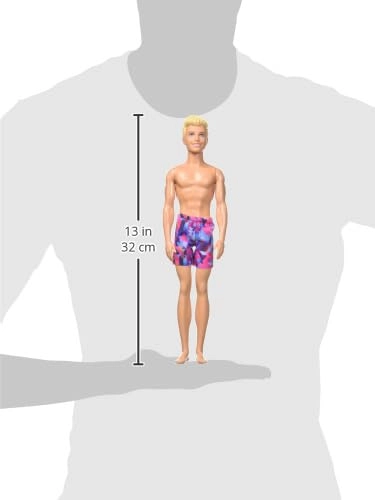 Ken Beach Doll - Graphic Swimsuit Purple
