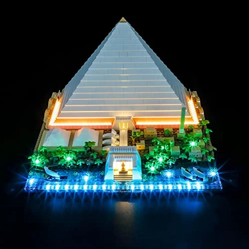BRIKSMAX Led Lighting Kit for LEGO-21058 Great Pyramid of Giza