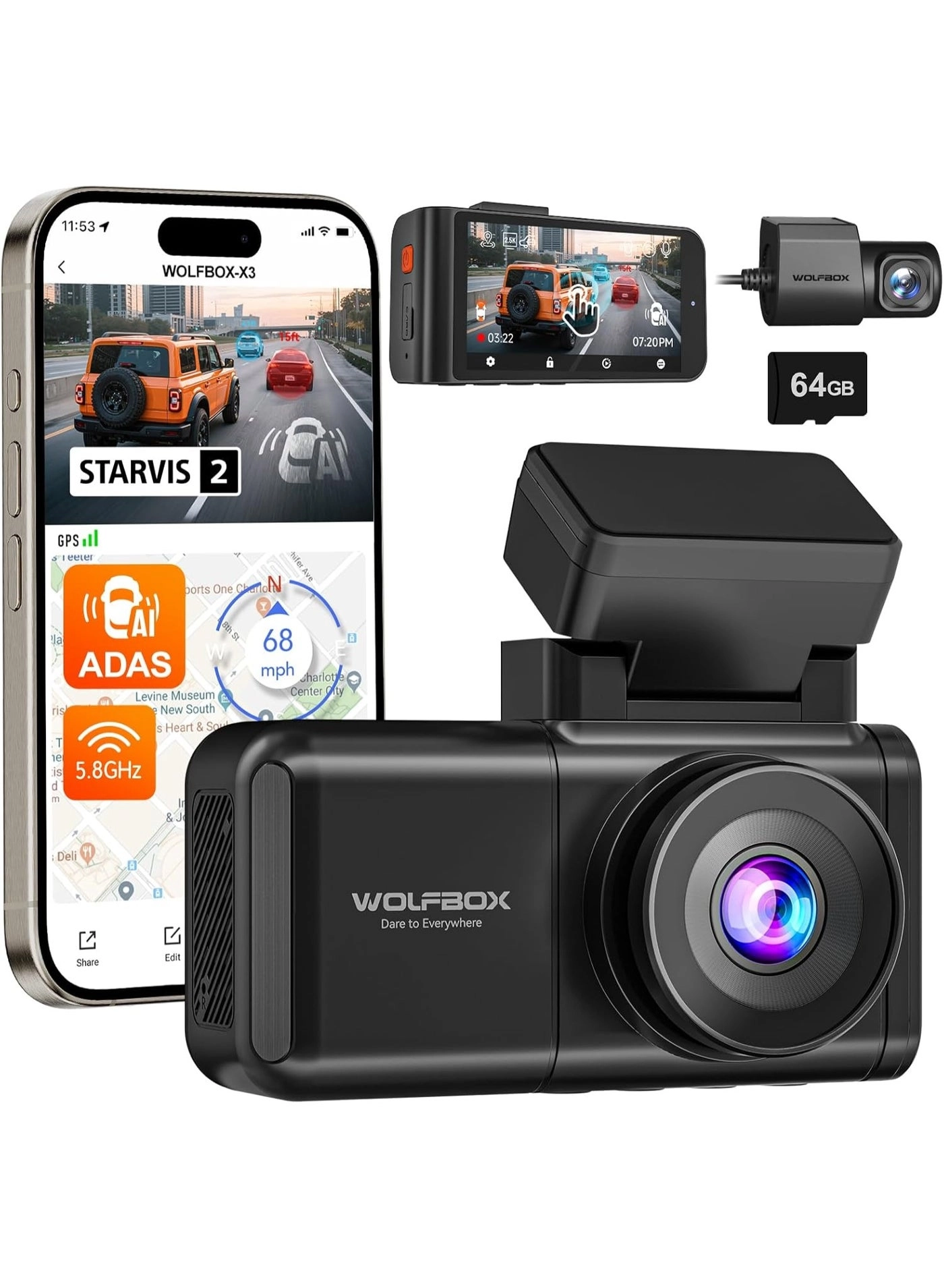 X3 - 2.5K 60FPS 1440p