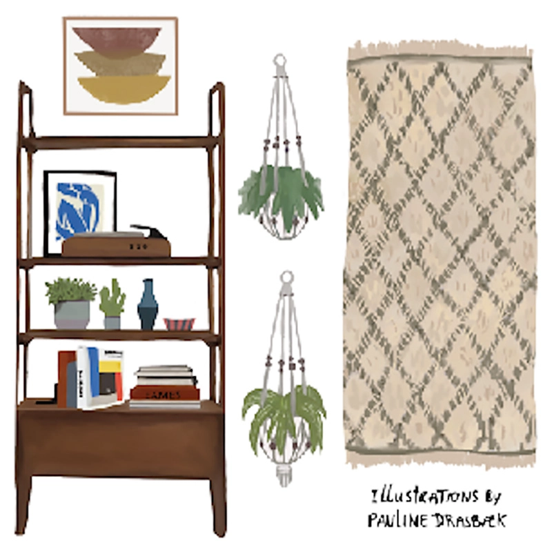 Decor Set Designlover's Studio - 3 tape rolls (5.5cm x 10m) 2 sticker sheets (16 x 16cm)