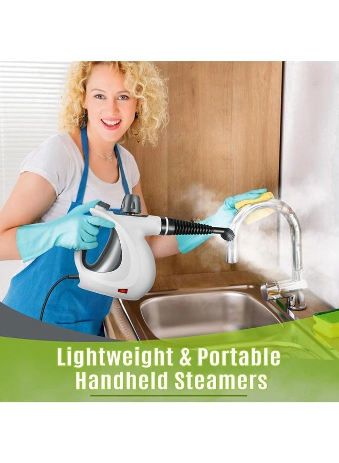 Handheld Pressurized Steam Cleaner - 900-1050W 220°F-230°F