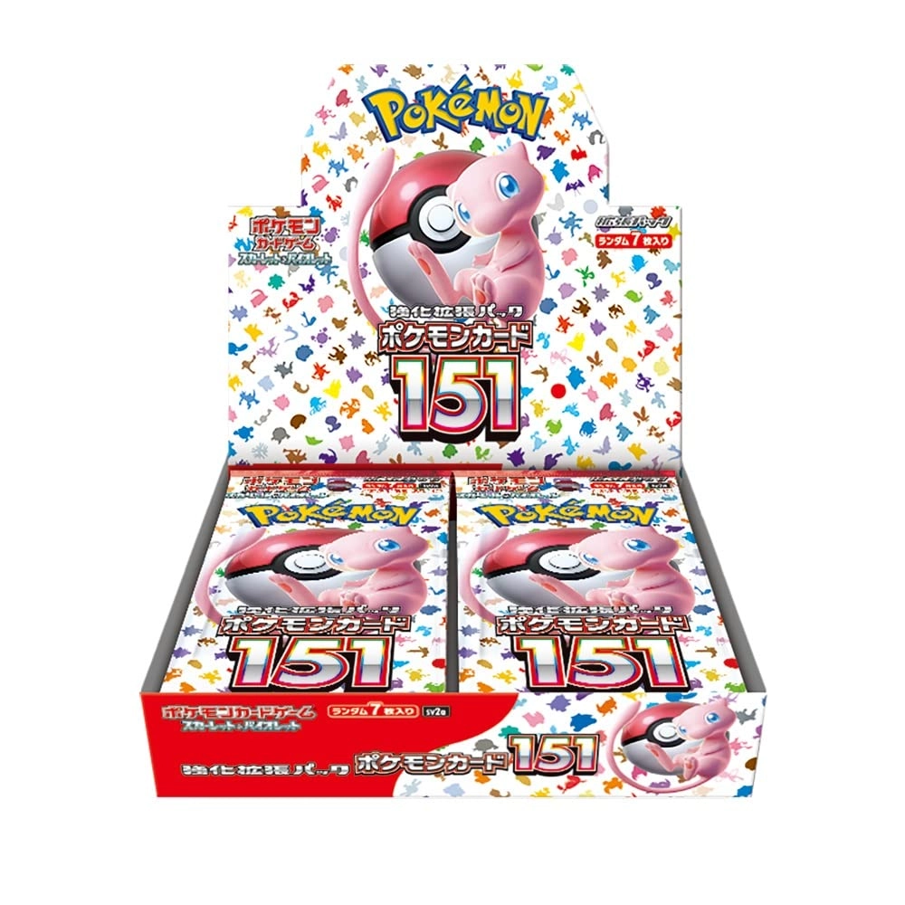 Pokémon Scarlet & Violet Enhanced Expansion Pack 151"" Box - Japanese 20pcs