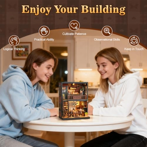DIY Miniature House Kit - Bear Restaurant