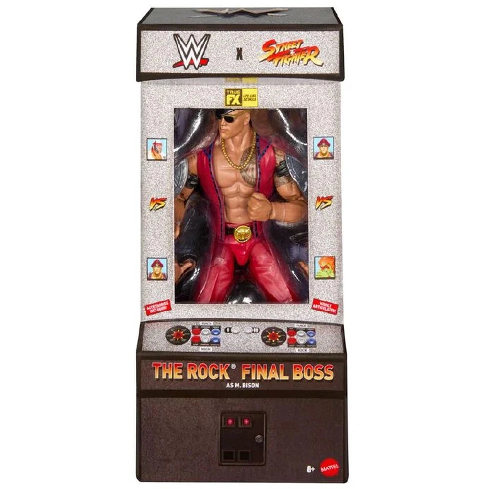 Mattel WWE Street Fighter Elite Figure