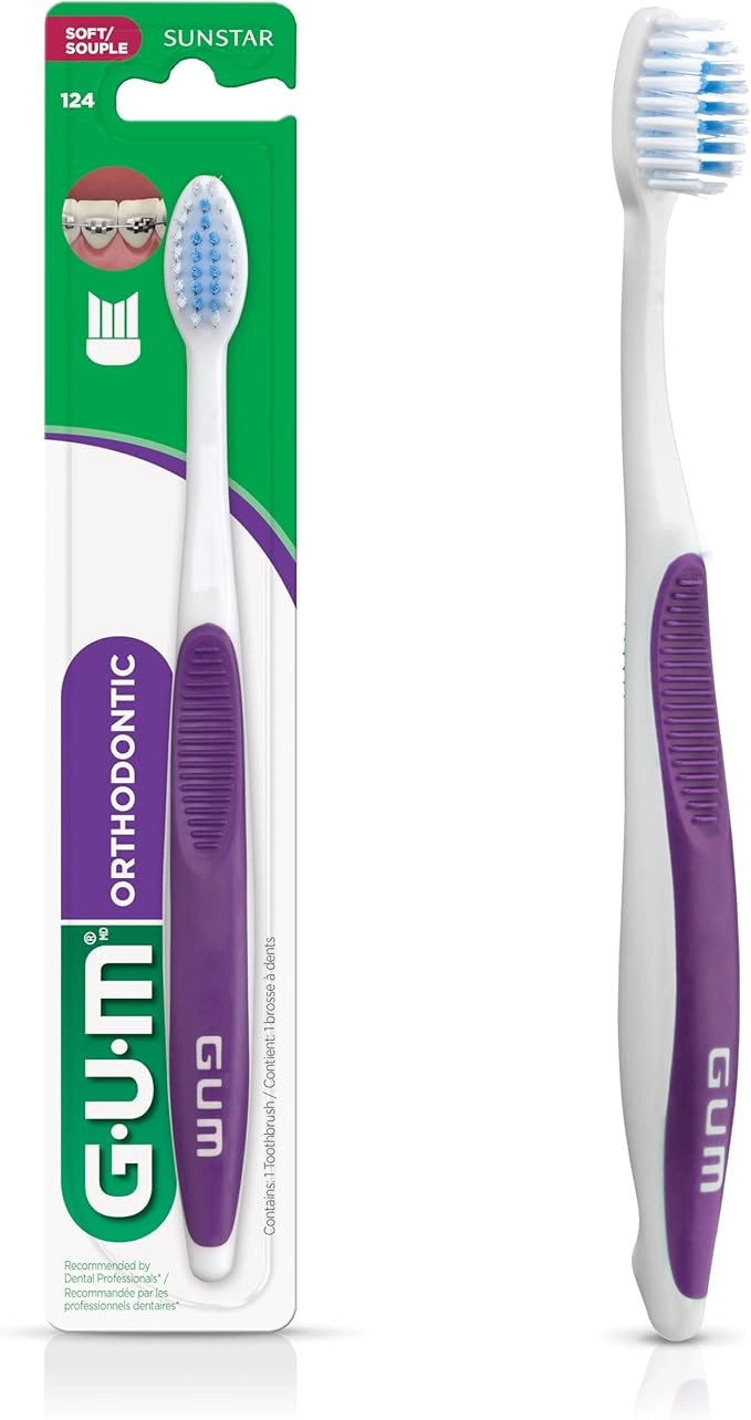 GUM Sunstar Ortho Toothbrush - Soft